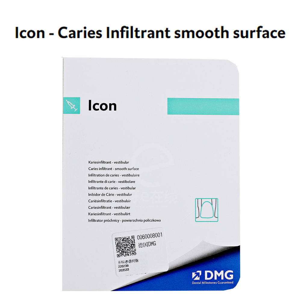 Teeth Whitening With Peroxide - Icon DMG Dental Caries Infiltrant Smooth
