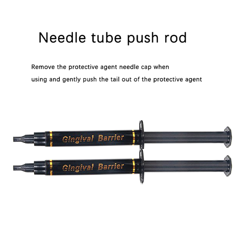 Teeth Whitening With Peroxide - Resin 1.5/2.5/3ML Dental Syringe Gum Protector