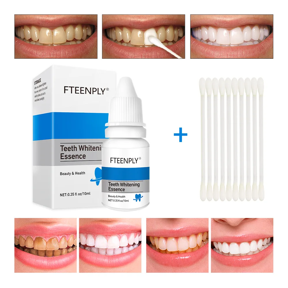 Teeth Whitening Effective - FTEENPLY Teeth Whitening Essence Powder Oral