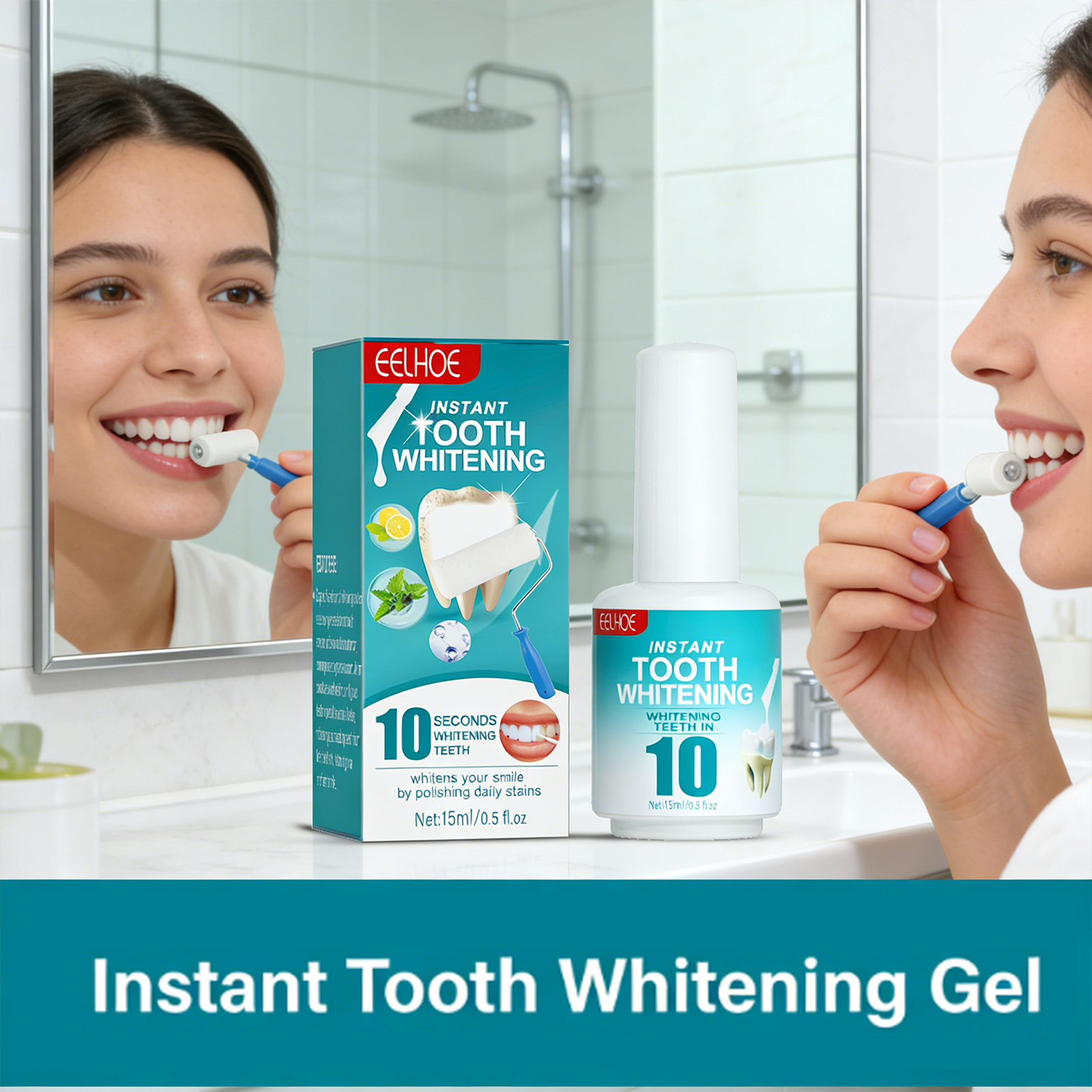 Teeth Whitening Effective - Tooth Whitening Paint Effectively Removing Dental