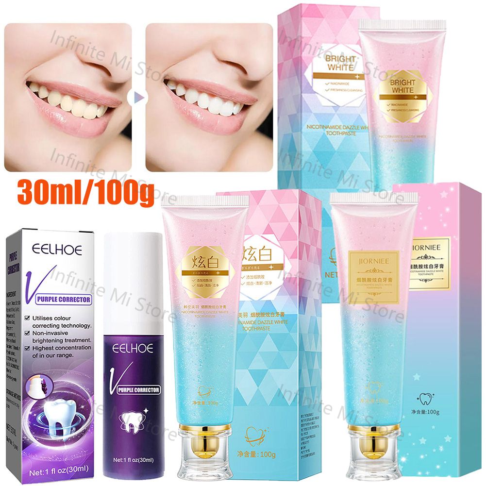 Teeth Whitening Effective - Niacinamide Whitening Toothpaste Helping To Oral