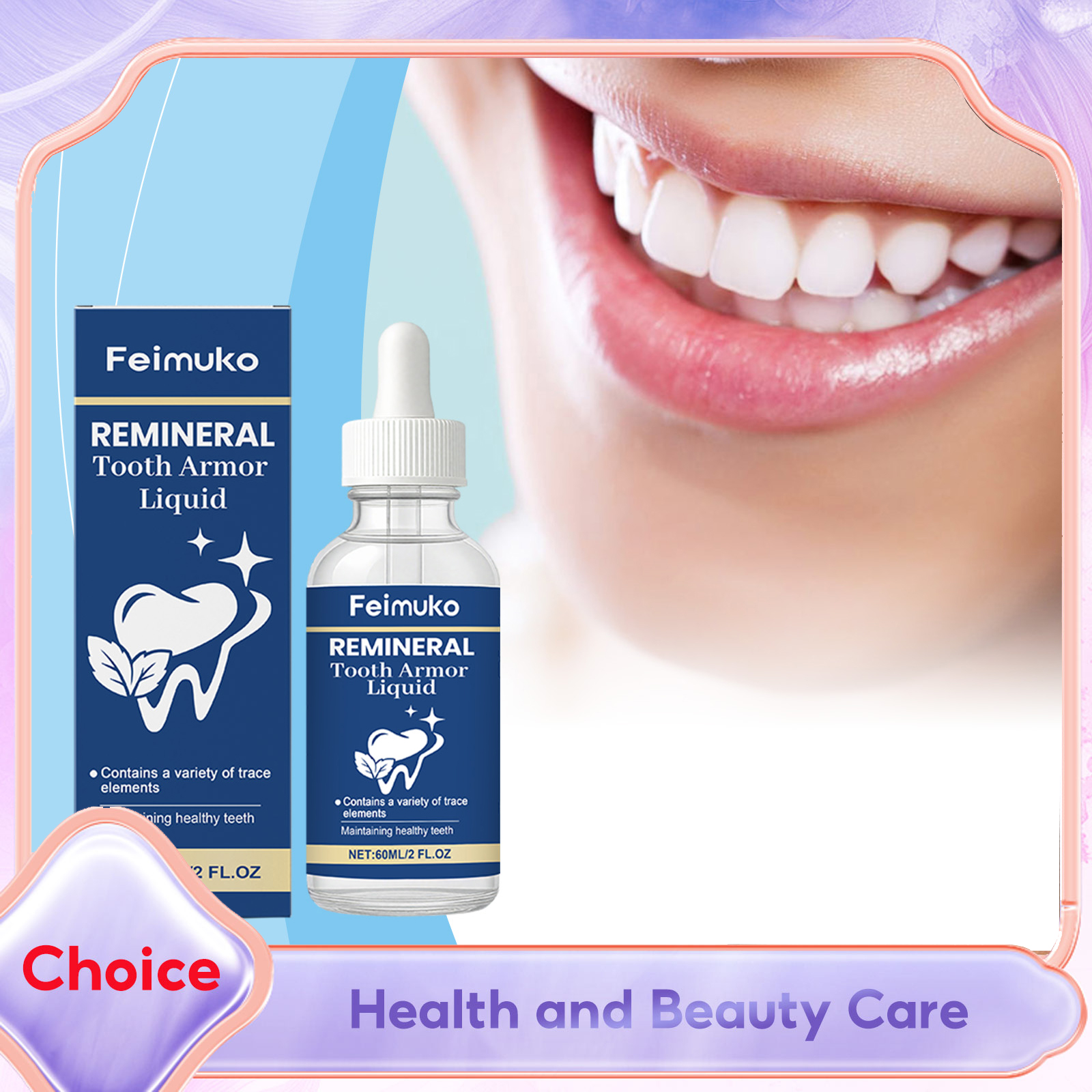 Teeth Whitening Effective - Tooth Care Liquid Hydroxyapatite Fresh Breath