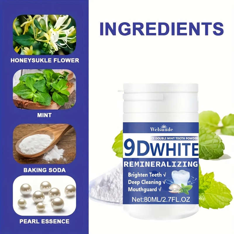 9D White Remineralizing Hydrox - Teeth Whitening Powder บทวิจารณ์และราคา