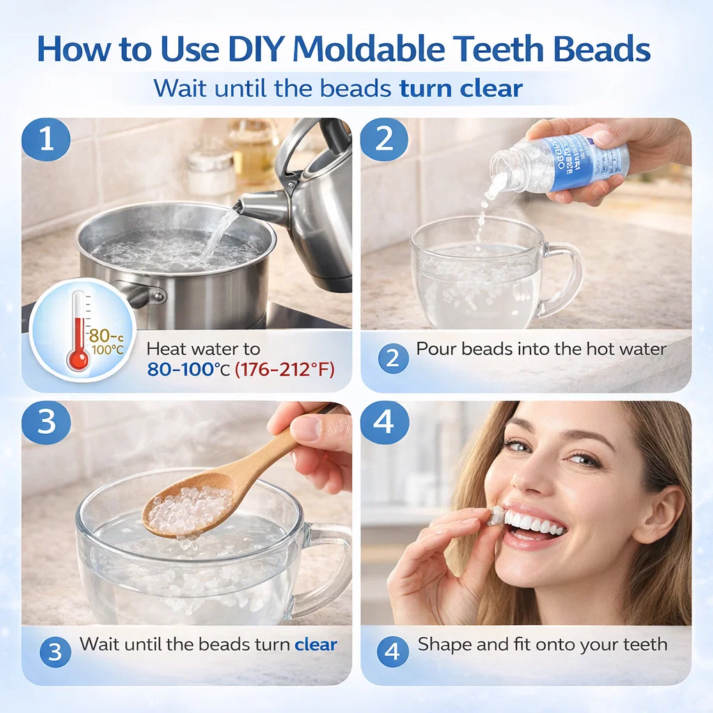 DIY Temporary Tooth Repair Kit - Teeth Whitening Uv Kit บทวิจารณ์และราคา