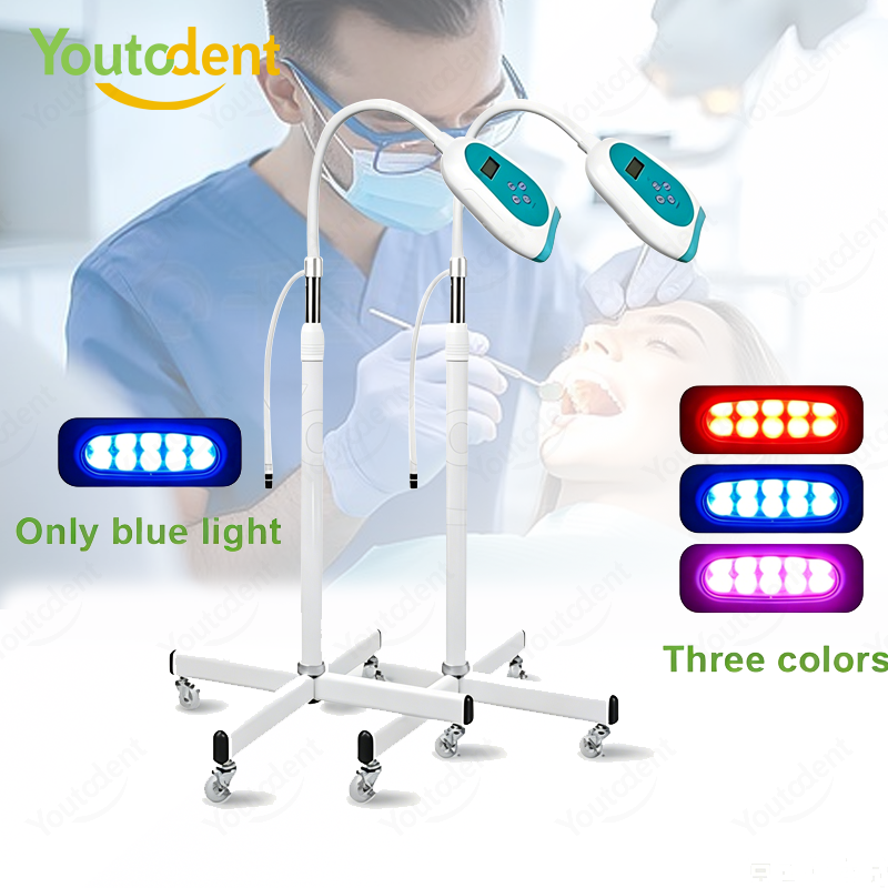 50W Dental Touch Screen 3 Colo - Teeth Whitening Accelerator บทวิจารณ์และราคา