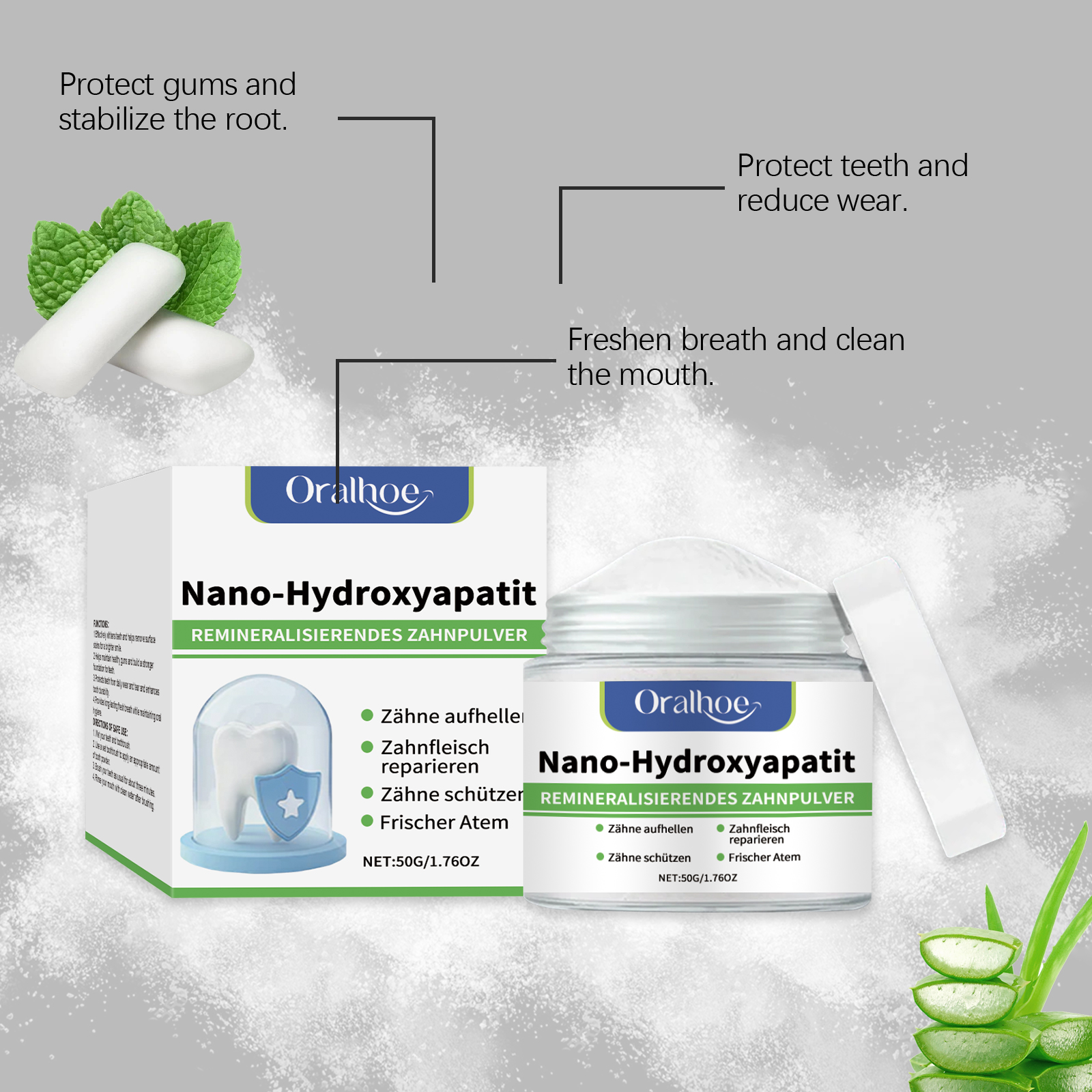 Natural Teeth Brightening Powd - Teeth Whitening Powder บทวิจารณ์และราคา