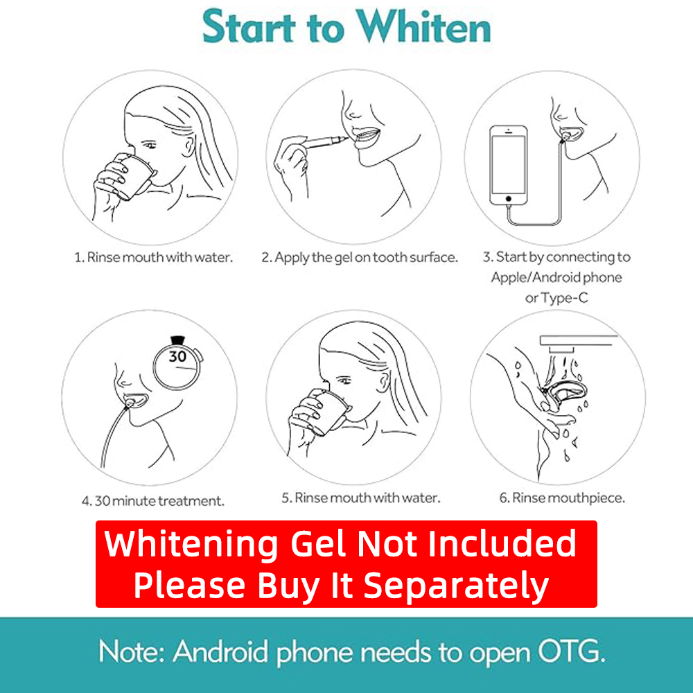 Vaclav Teeth Whitening Light K - Teeth Whitening Uv Kit บทวิจารณ์และราคา