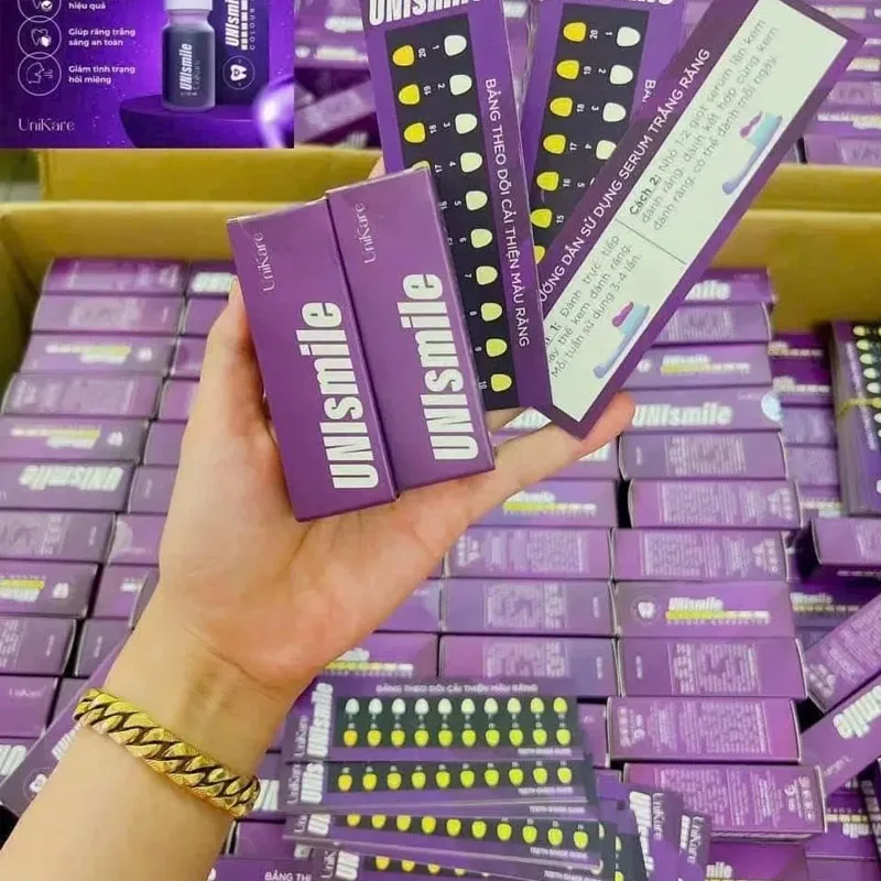 Unismile Teeth Whitening Essen - Teeth Whitening Effective บทวิจารณ์และราคา