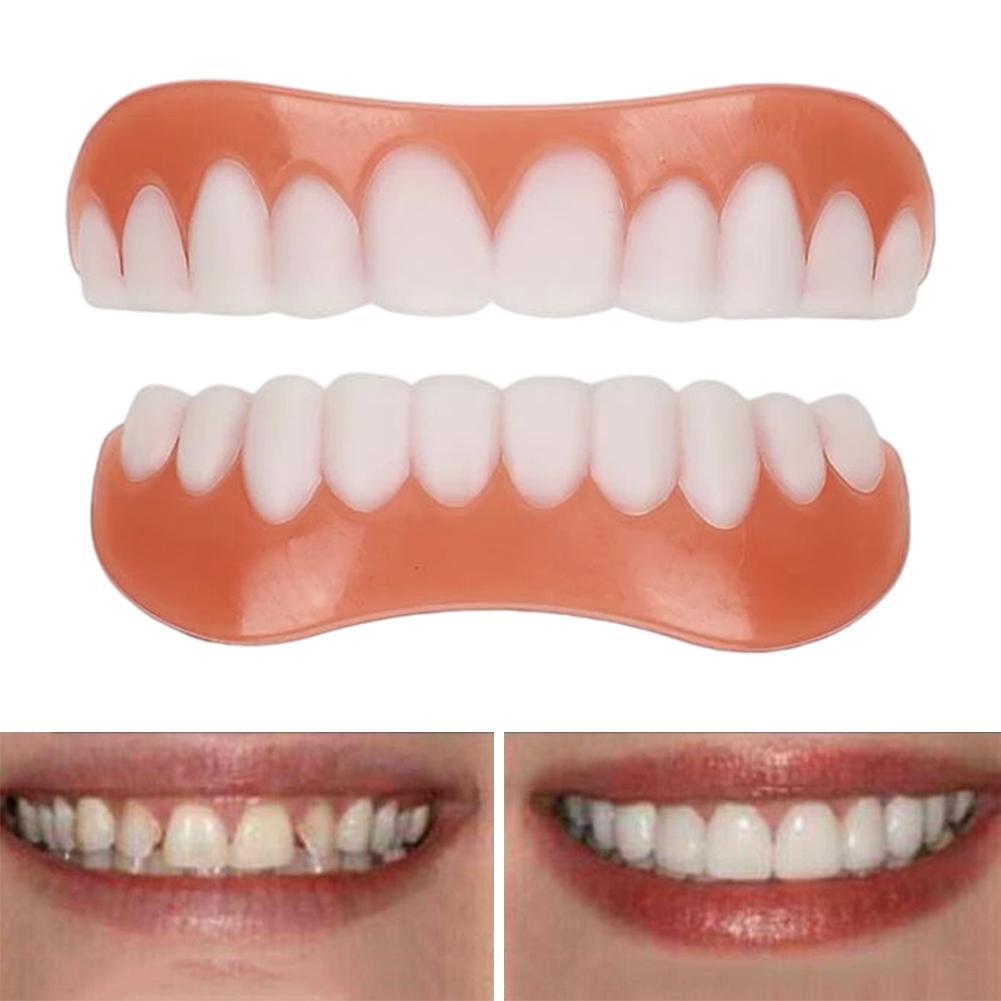 New False Teeth Silicone Upper - Teeth Whitening Veneers บทวิจารณ์และราคา