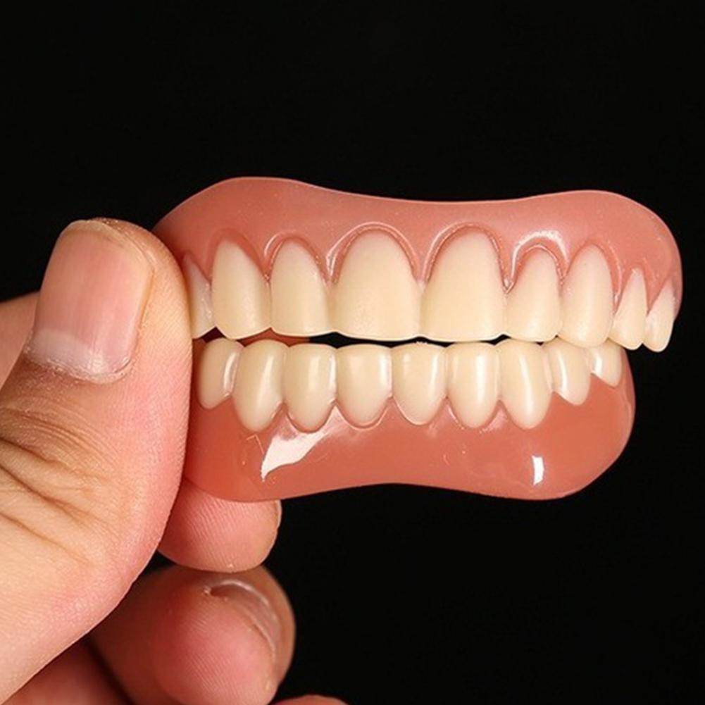 New False Teeth Silicone Upper - Teeth Whitening Veneers บทวิจารณ์และราคา