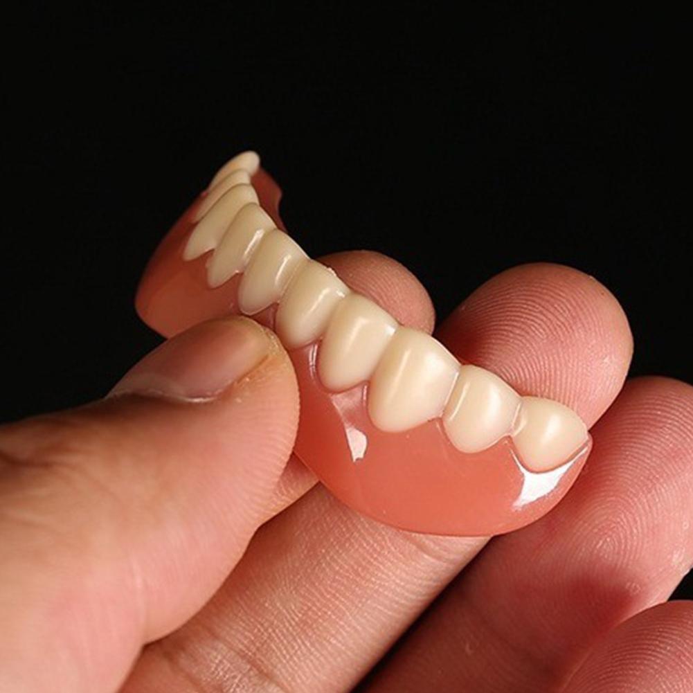 New False Teeth Silicone Upper - Teeth Whitening Veneers บทวิจารณ์และราคา