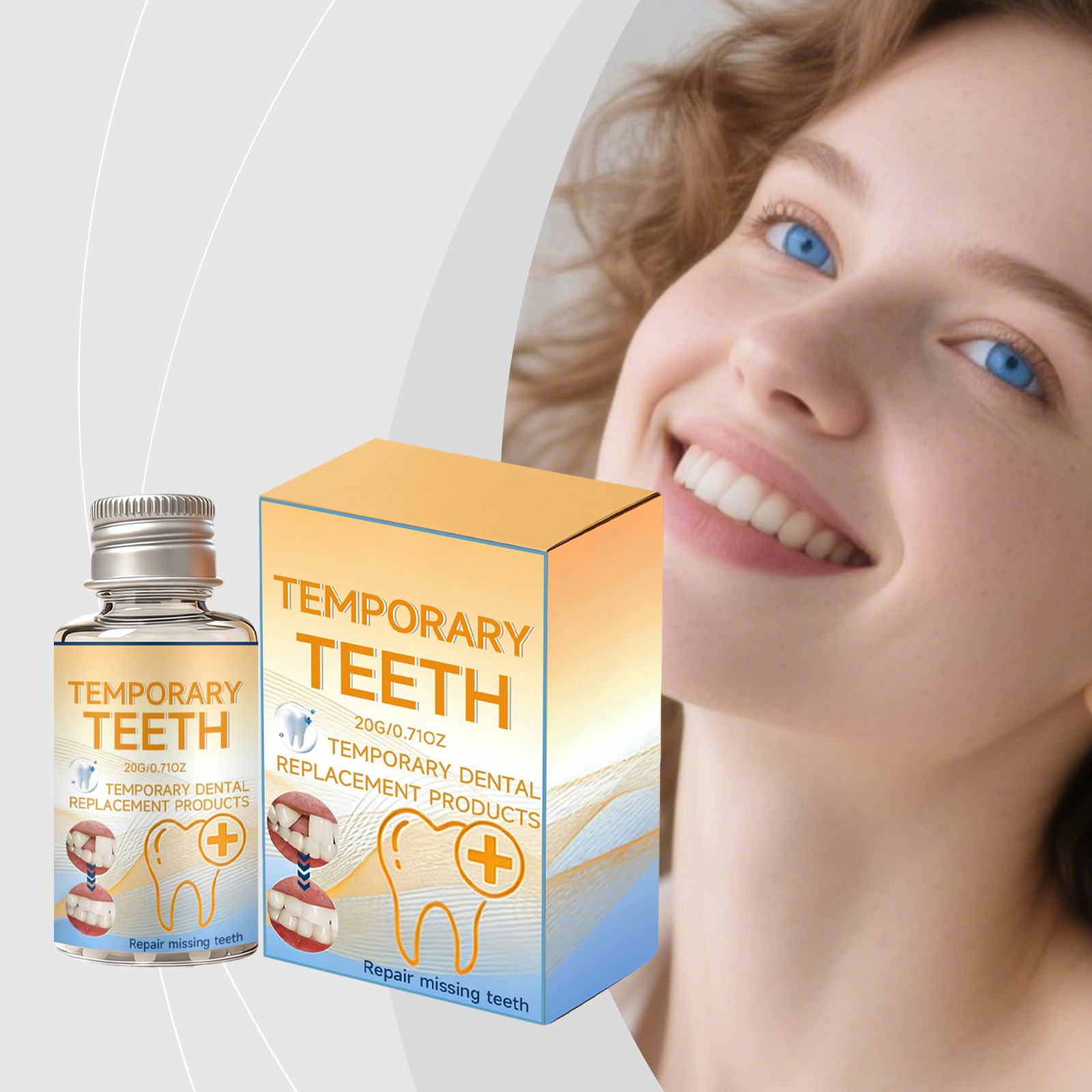 Temporary Teeth Repairing Kit  - Teeth Whitening Uv Kit บทวิจารณ์และราคา