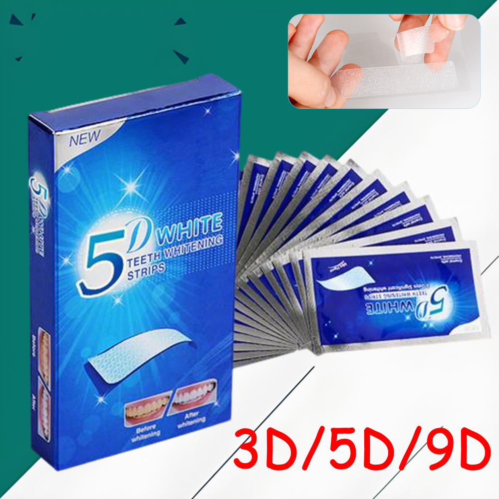 3D 5D 9D Professional Teeth Wh - Whitening Strip 3D บทวิจารณ์และราคา