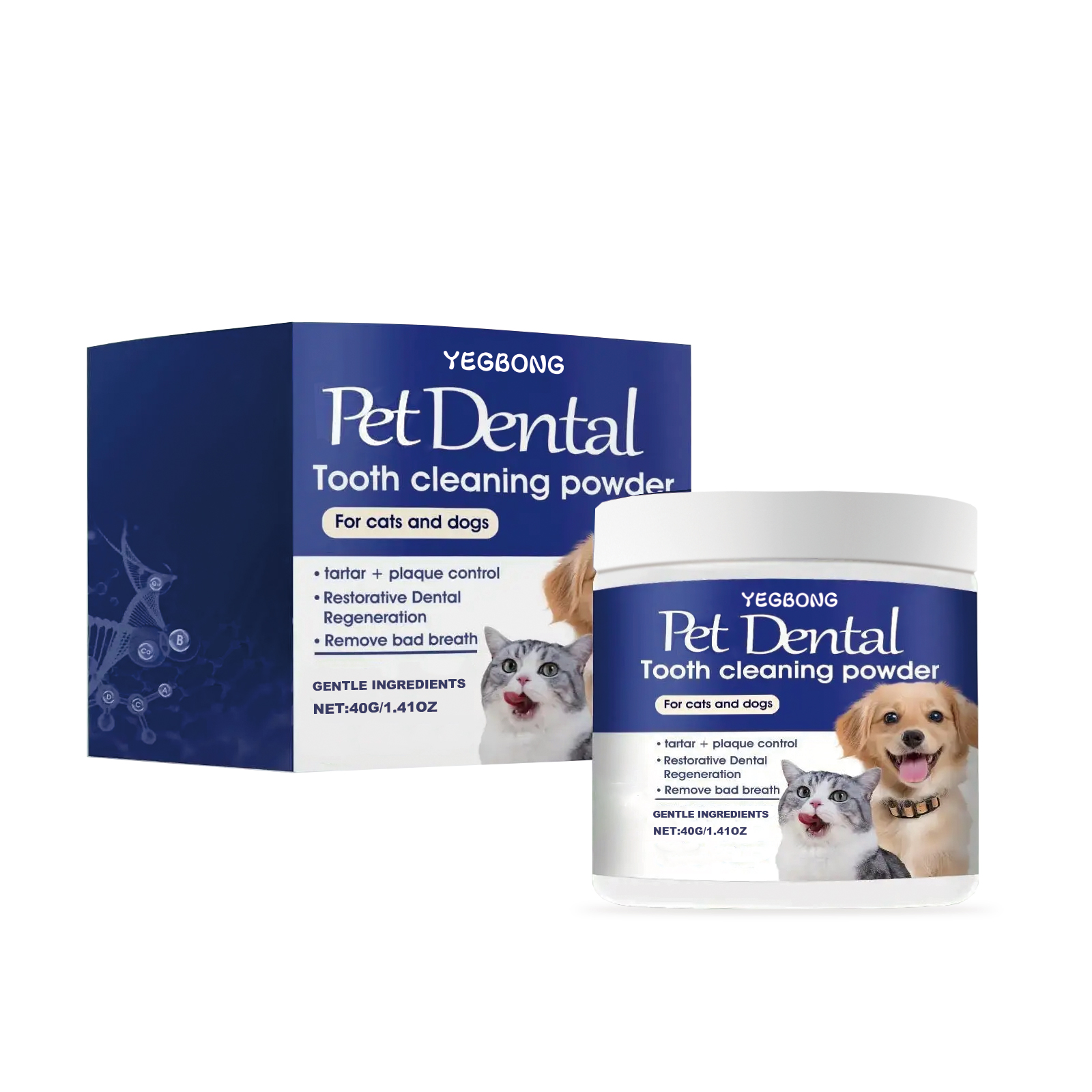 Pet Tartar Removal Tooth Powde - Teeth Whitening Powder บทวิจารณ์และราคา