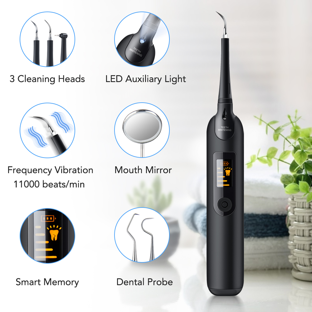 Teeth Tartar Remover Electric  - Teeth Whitening Vape บทวิจารณ์และราคา
