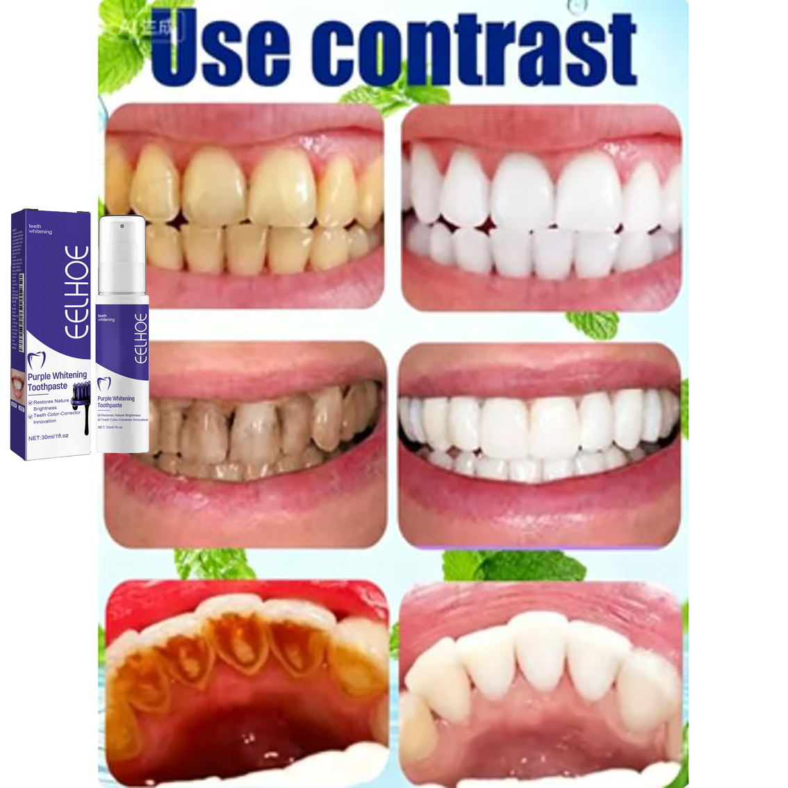 Teeth Cleansing Whitening Toot - Teeth Whitening Korea บทวิจารณ์และราคา
