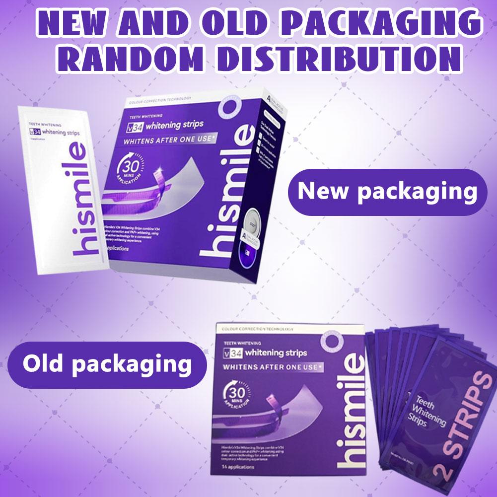Purple Whitening Tooth Strips  - Teeth Whitening Routine บทวิจารณ์และราคา