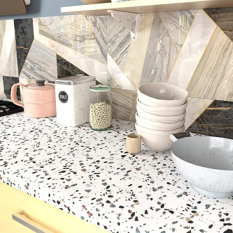 Terrazzo Contact Paper White W - Whitening Strip 3D บทวิจารณ์และราคา