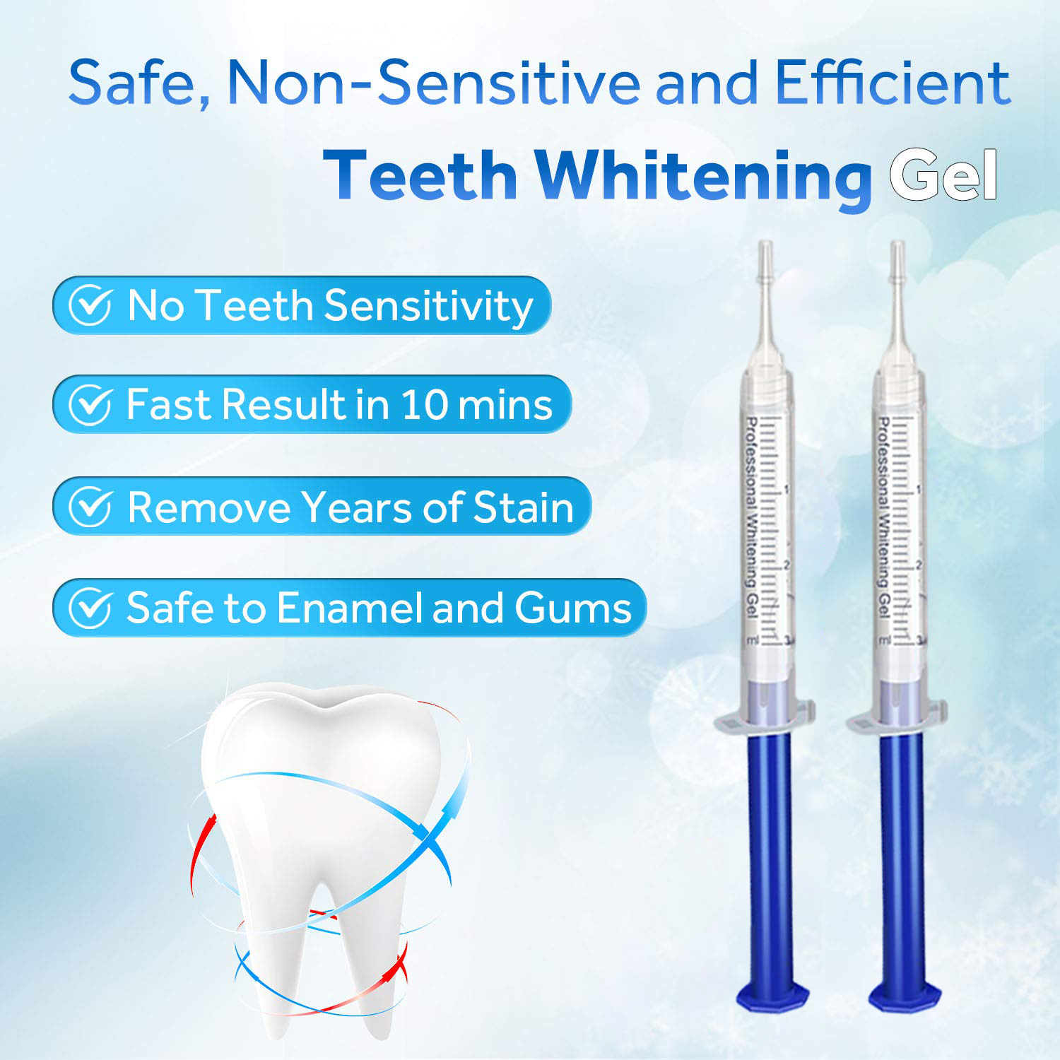Teeth Whitening Gel Refill Syr - Teeth Whitening With Peroxide บทวิจารณ์และราคา