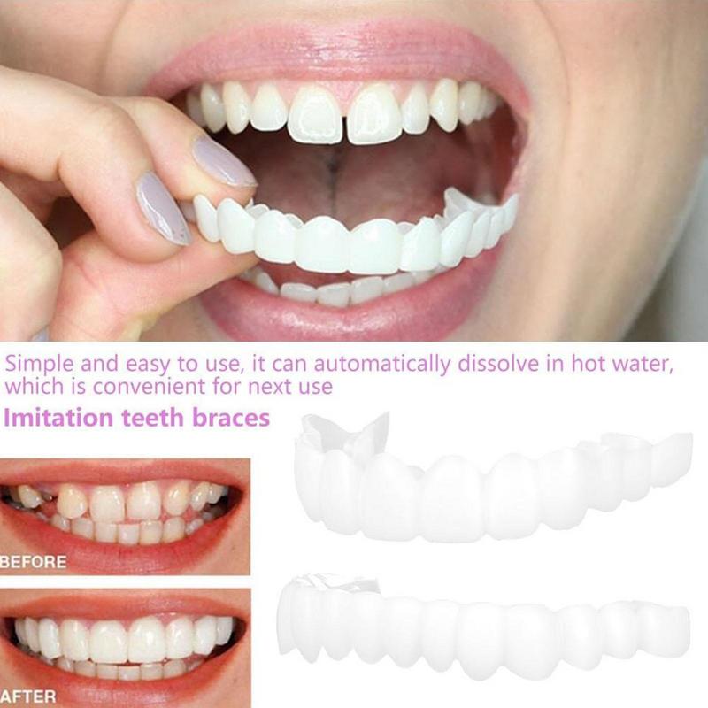 1/2/3 Pairs Veneers Snap in Te - Teeth Whitening Effective บทวิจารณ์และราคา