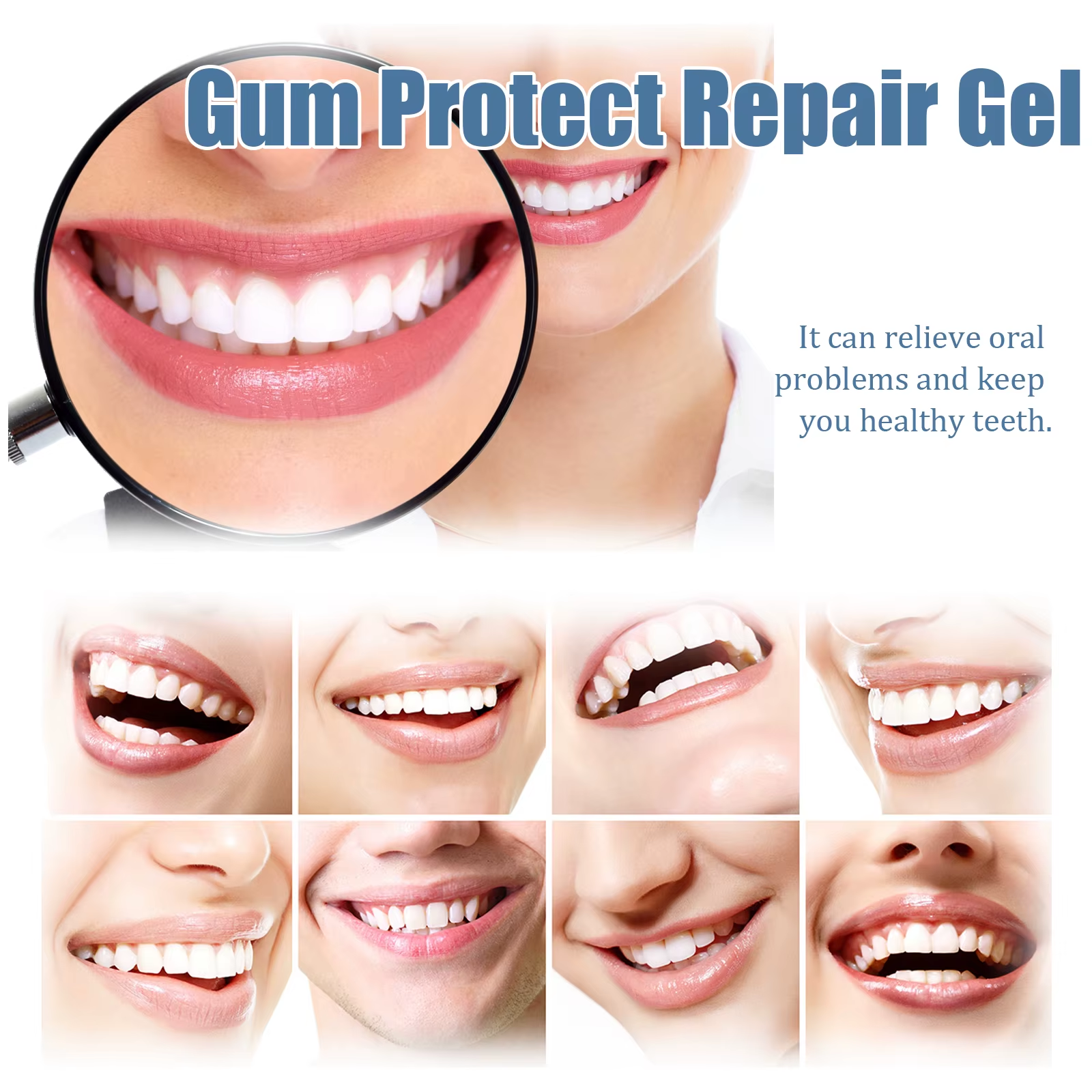 Gum Repair Gel,Dual Herbal Def - Teeth Whitening Uv Kit บทวิจารณ์และราคา