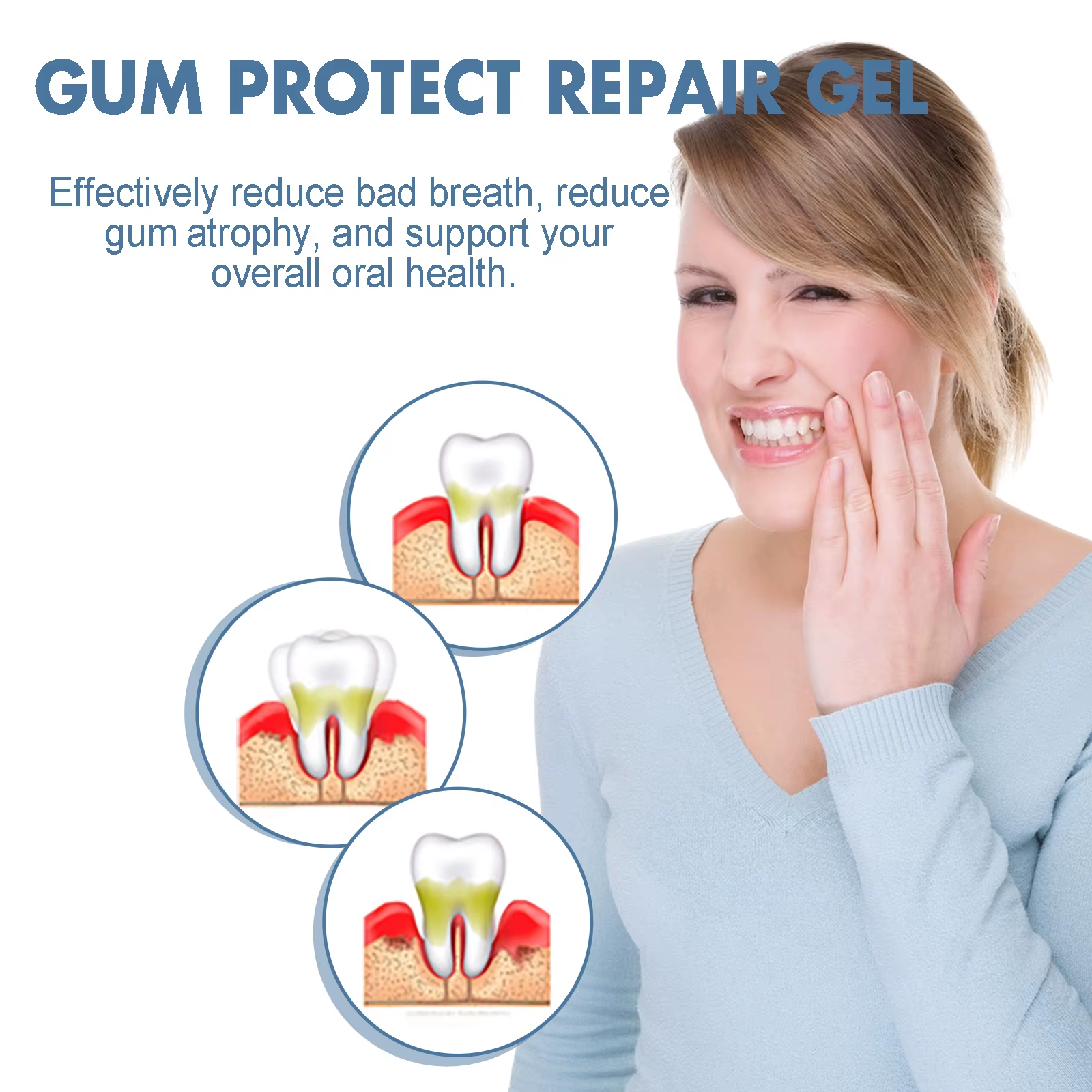 Gum Repair Gel,Dual Herbal Def - Teeth Whitening Uv Kit บทวิจารณ์และราคา