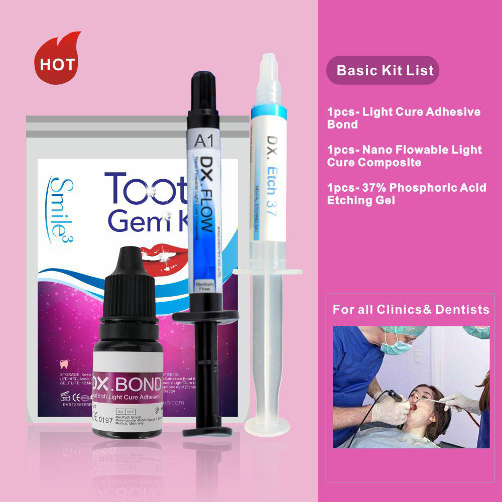 HOT Tooth Gem Kit Teeth Decora - Teeth Whitening With Peroxide บทวิจารณ์และราคา
