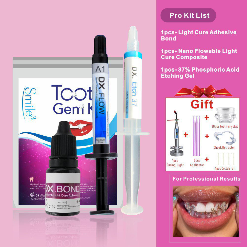 HOT Tooth Gem Kit Teeth Decora - Teeth Whitening With Peroxide บทวิจารณ์และราคา