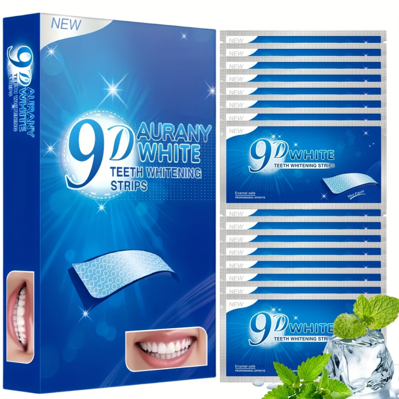 21 Pairs of 9D Aurany White Te - Teeth Whitening With Peroxide บทวิจารณ์และราคา