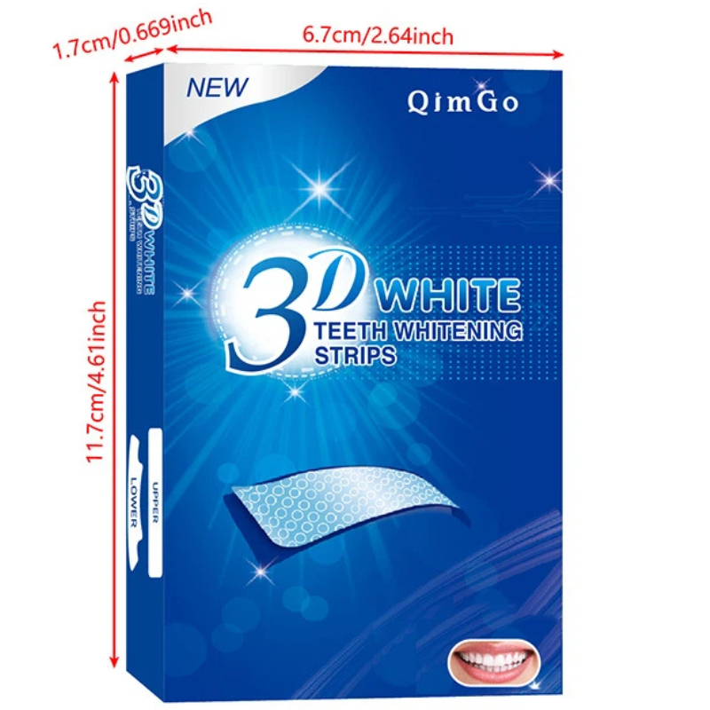 Teeth Whitening Strips for Nat - Whitening Strip 3D บทวิจารณ์และราคา