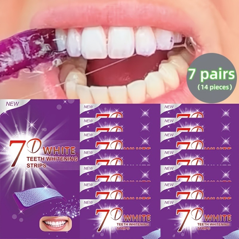 Teeth Whitening Strips for Nat - Whitening Strip 3D บทวิจารณ์และราคา