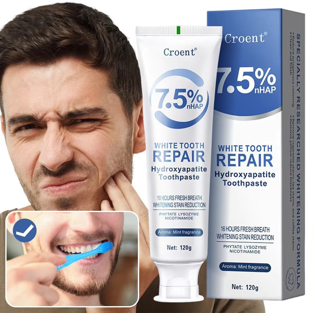 1-3pcs Whitening Toothpaste Hy - Hydroxyapatite Toothpaste บทวิจารณ์และราคา
