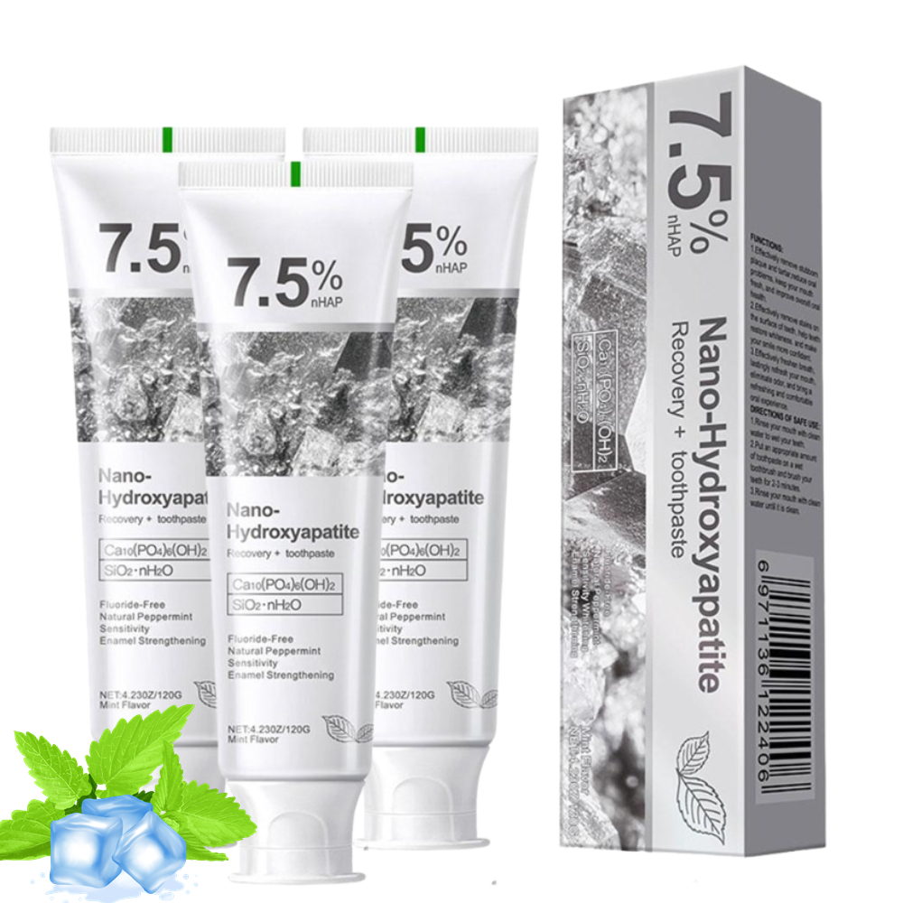 7.5% Nano Hydroxyapatite Tooth - Hydroxyapatite Toothpaste บทวิจารณ์และราคา