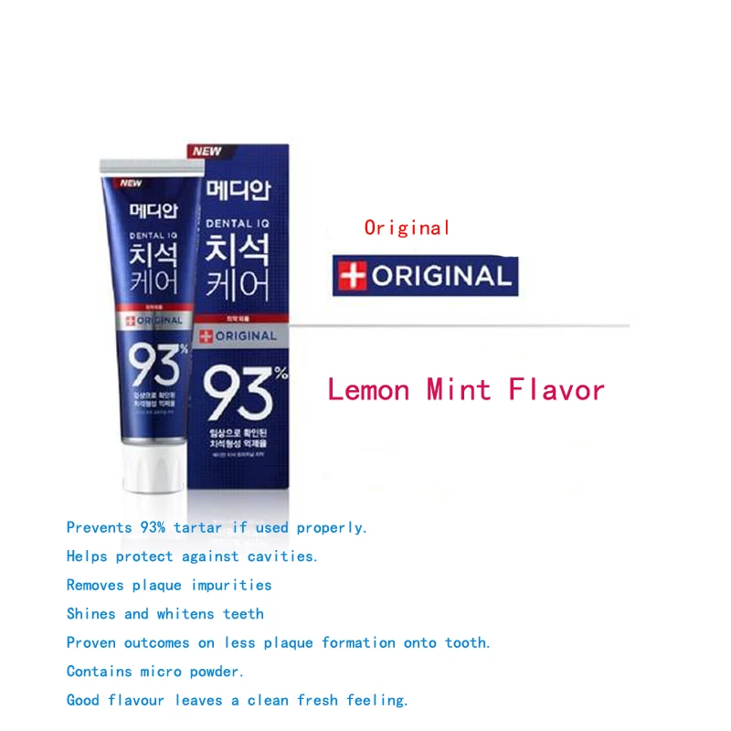 Toothpaste Dental Care 93% Adv - Teeth Whitening Korea บทวิจารณ์และราคา