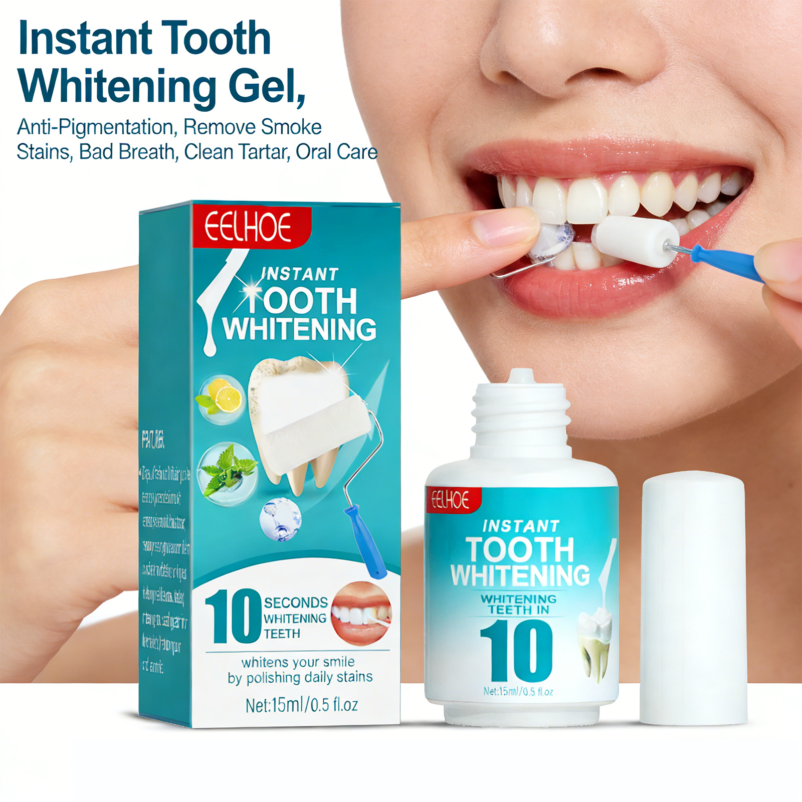 Tooth Whitening Paint Effectiv - Teeth Whitening Effective บทวิจารณ์และราคา
