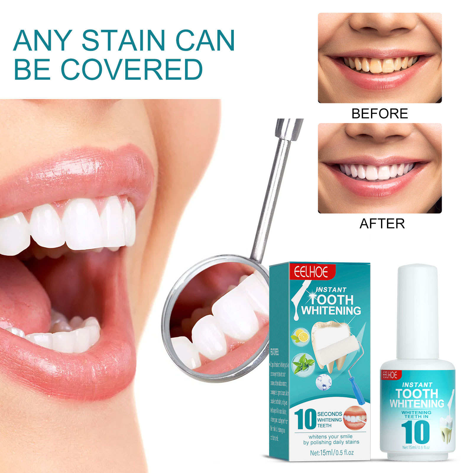 Tooth Whitening Paint Effectiv - Teeth Whitening Effective บทวิจารณ์และราคา