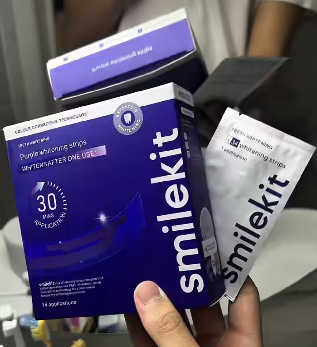 7/14 Pairs Teeth Patch Set Smi - Teeth Whitening With Peroxide บทวิจารณ์และราคา