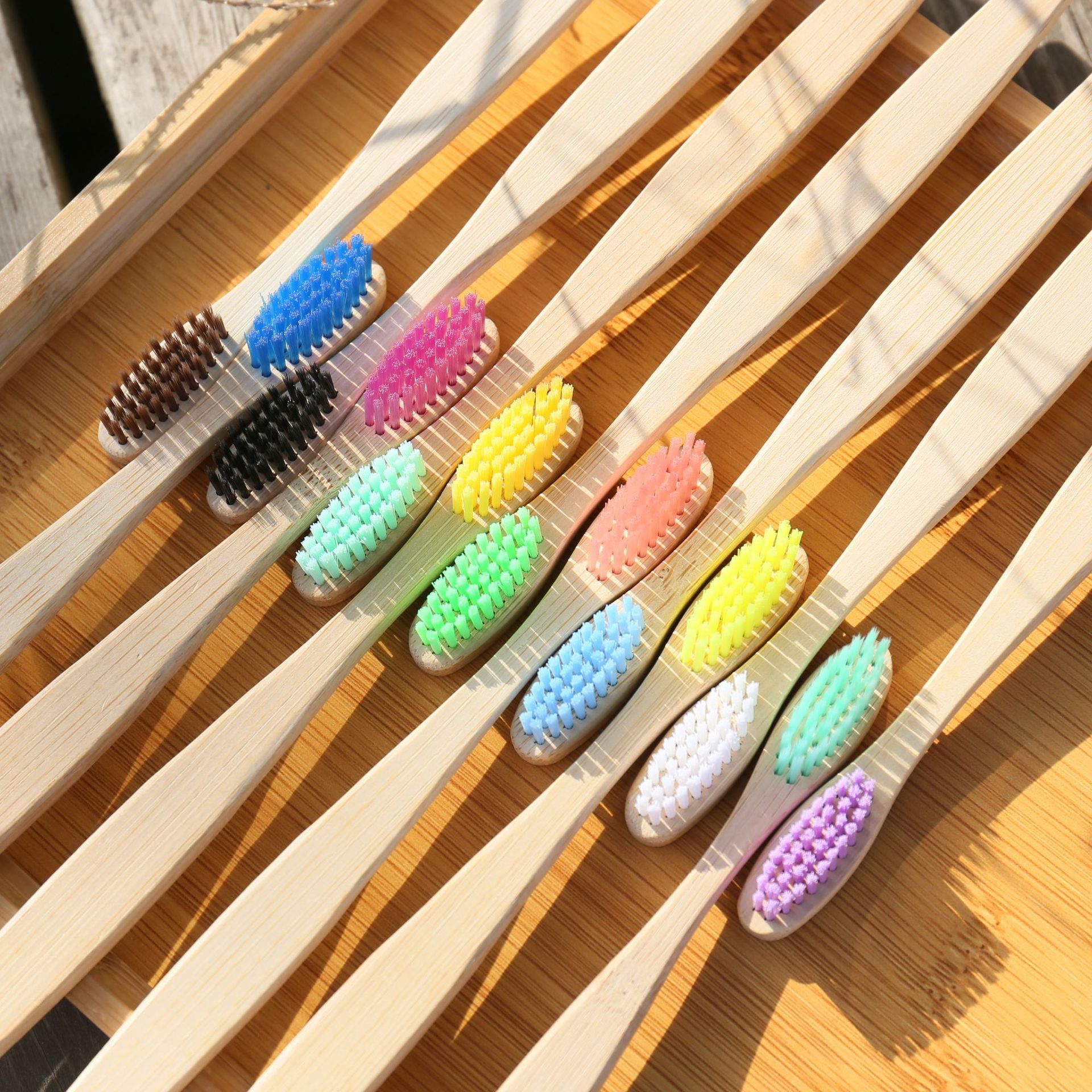 100PCS Colorful Natural Bamboo - Teeth Whitening With Laser บทวิจารณ์และราคา