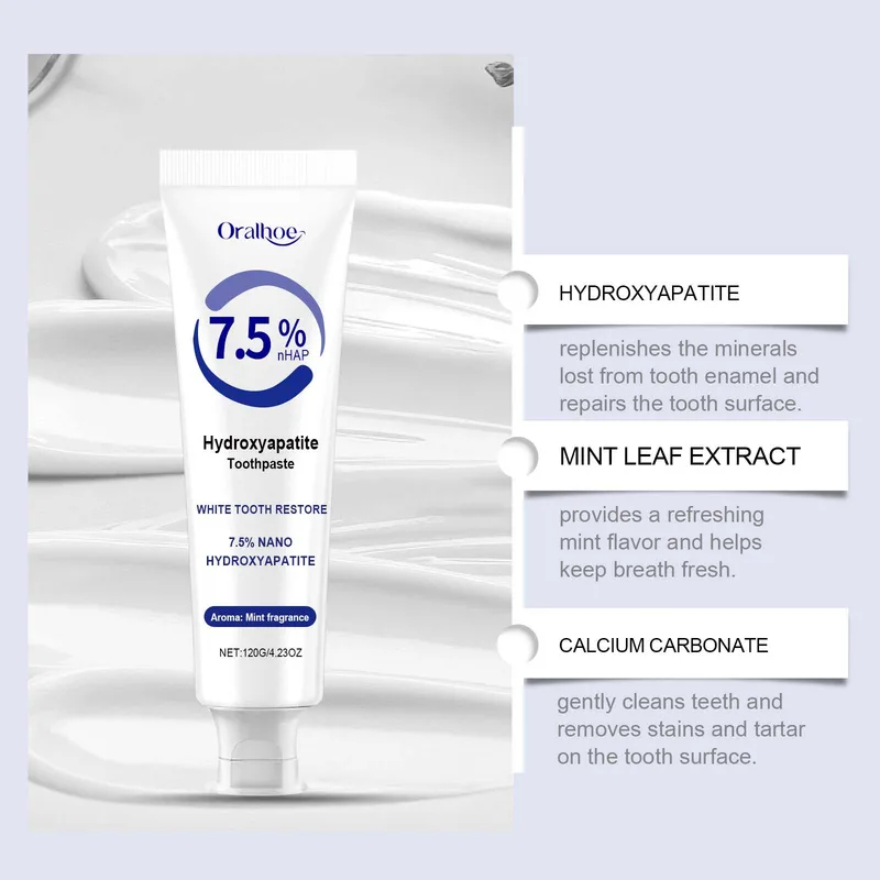 Enamel Protection Toothpaste w - Hydroxyapatite Toothpaste บทวิจารณ์และราคา
