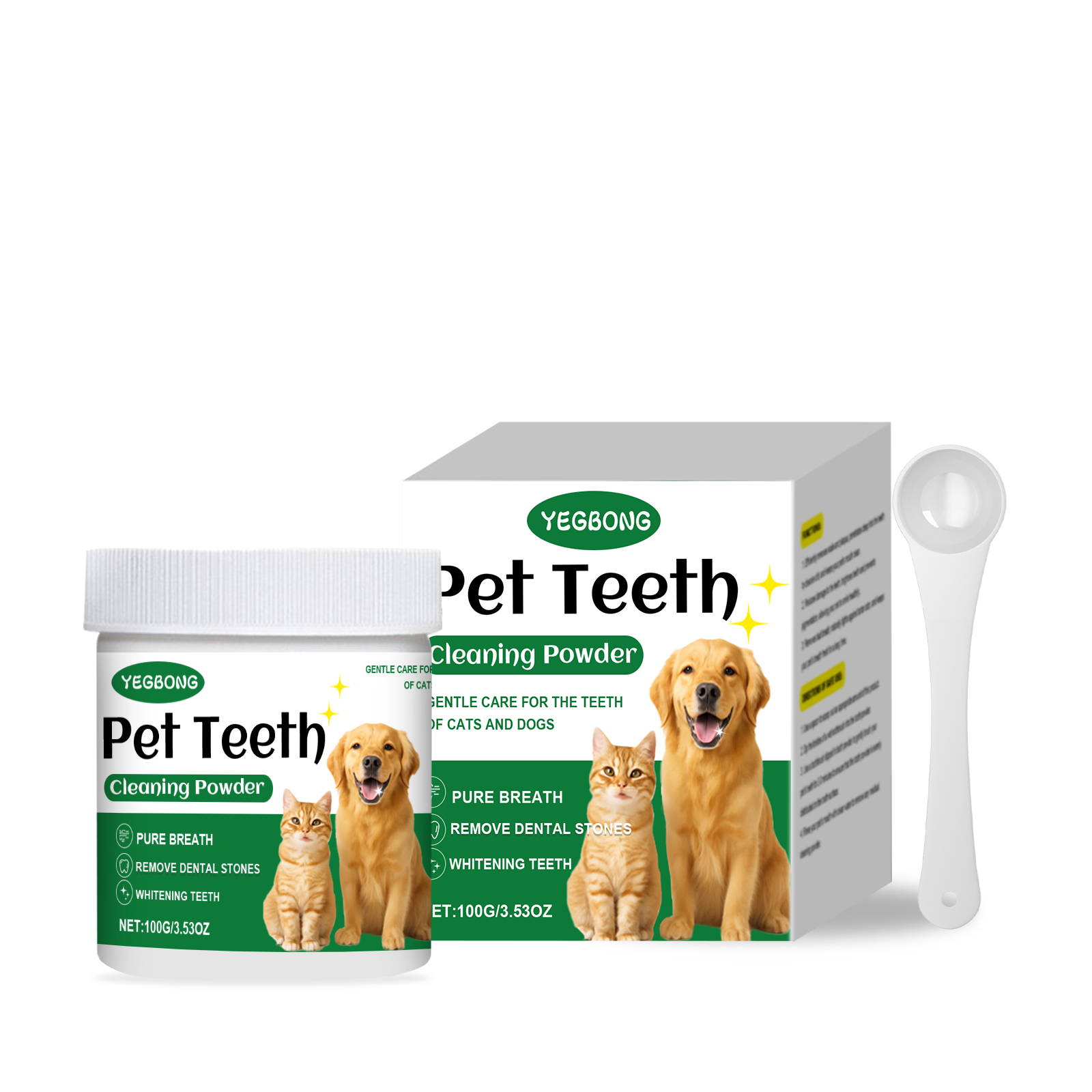 Pet Teeth Cleaning Powder Redu - Teeth Whitening Powder บทวิจารณ์และราคา