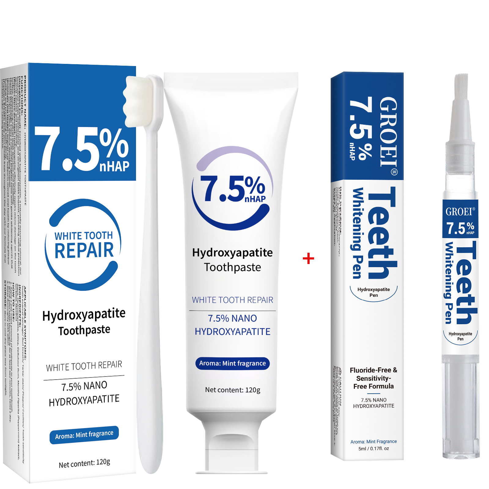 120g Hydroxyapatite Toothpaste - Hydroxyapatite Toothpaste บทวิจารณ์และราคา