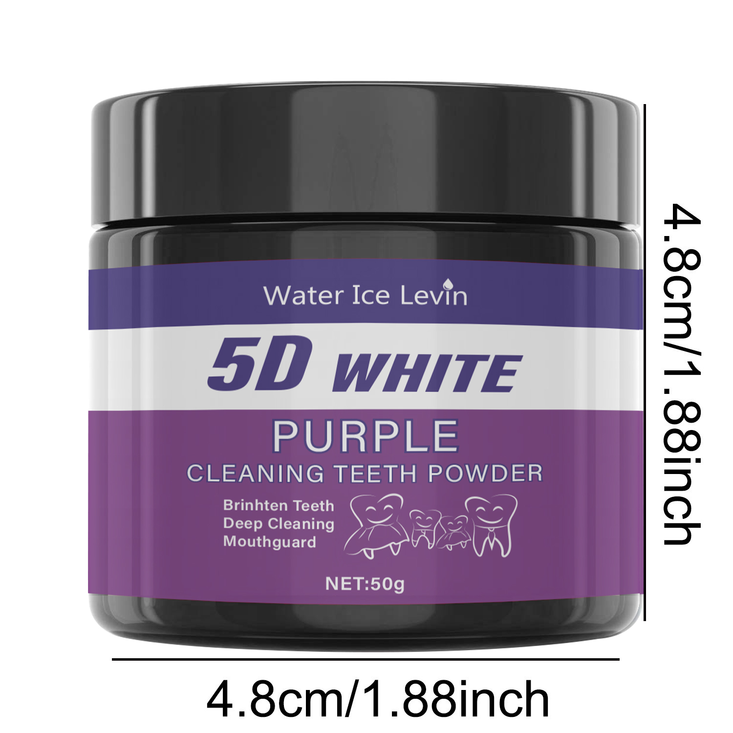 Purple Tooth Cleaning Powder - - Teeth Whitening Powder บทวิจารณ์และราคา
