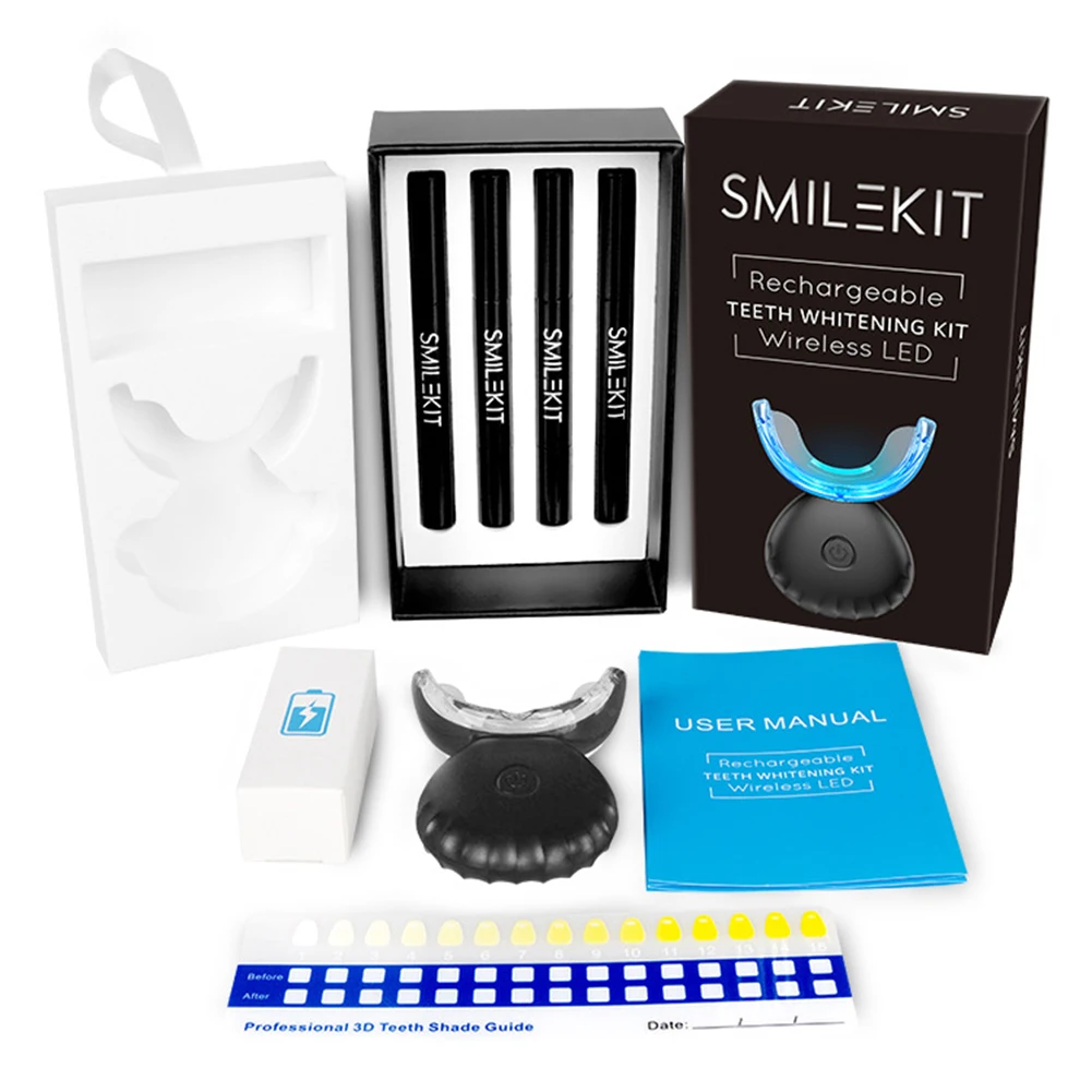Dental Teeth Whitening Kit Min - Teeth Whitening With Peroxide บทวิจารณ์และราคา