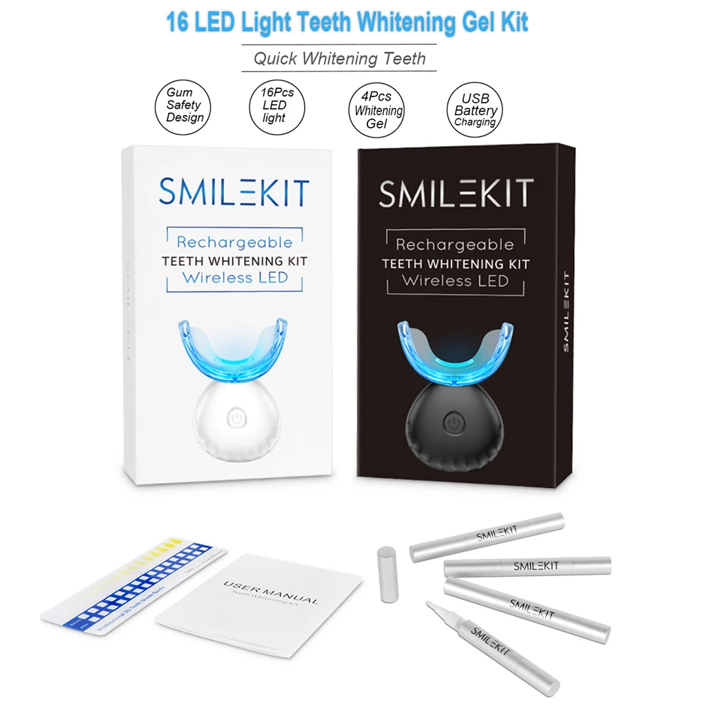 Dental Teeth Whitening Kit Min - Teeth Whitening With Peroxide บทวิจารณ์และราคา