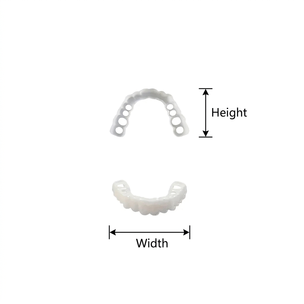 Comfort Removable Temporary Te - Teeth Whitening Veneers บทวิจารณ์และราคา
