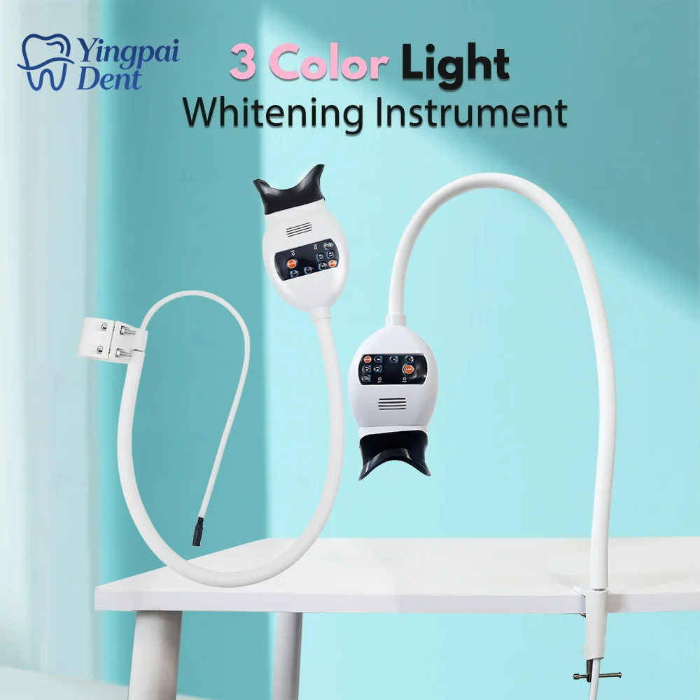 Adjustable 3 Colors LED Teeth  - Teeth Whitening Accelerator บทวิจารณ์และราคา