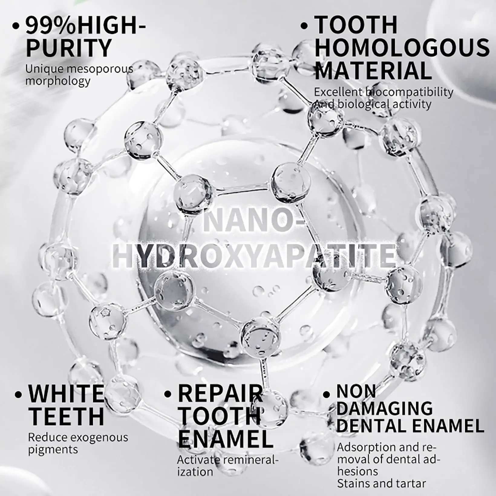 7.5% Hydroxyapatite Toothpaste - Hydroxyapatite Toothpaste บทวิจารณ์และราคา