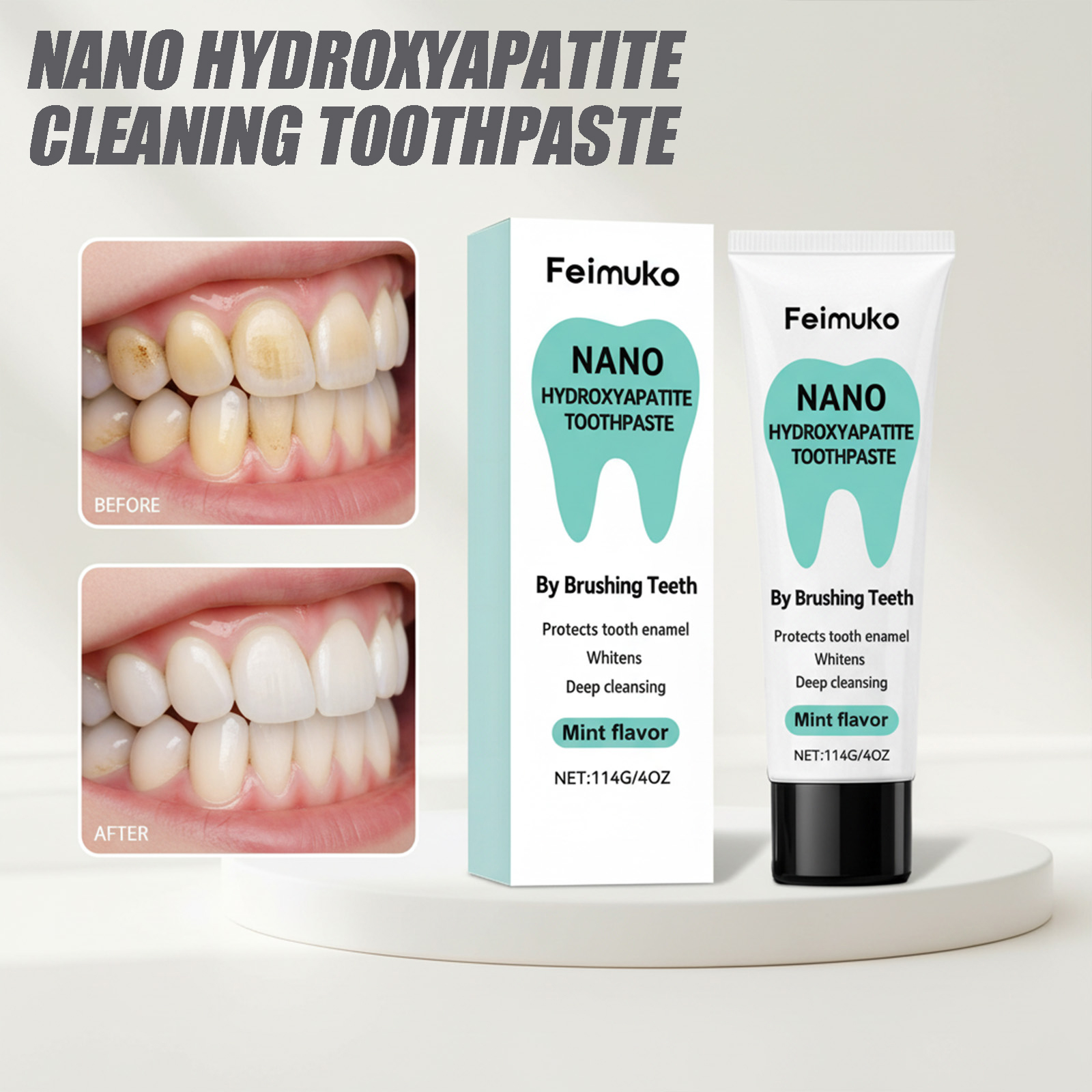 Nano Hydroxyapatite Toothpaste - Hydroxyapatite Toothpaste บทวิจารณ์และราคา