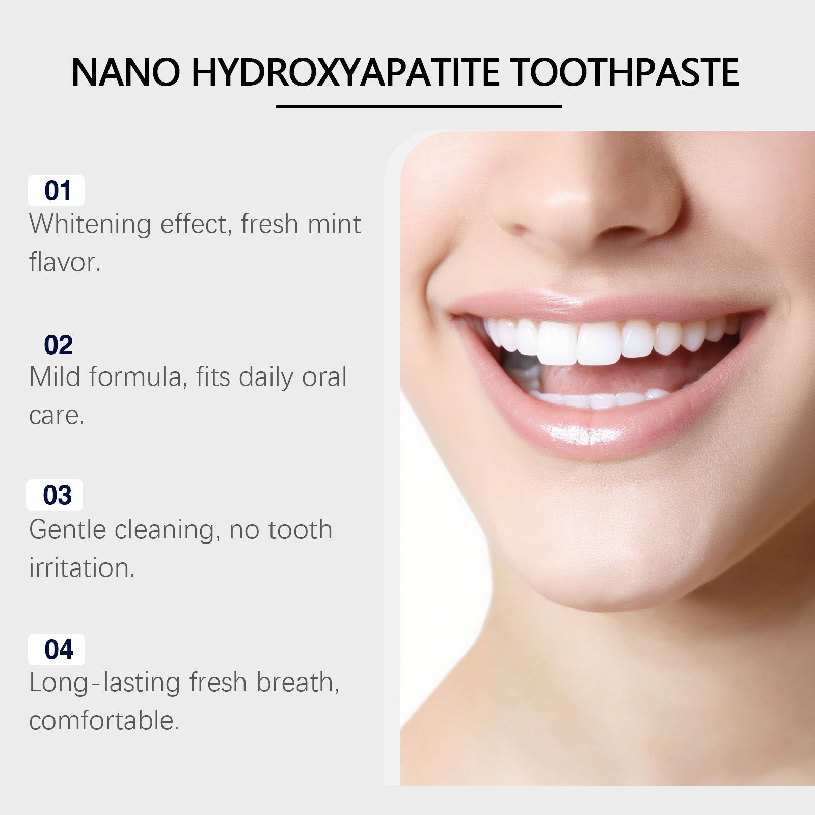 Nano Hydroxyapatite Toothpaste - Hydroxyapatite Toothpaste บทวิจารณ์และราคา