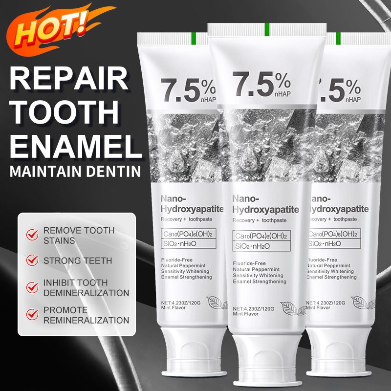 7.5% Hydroxyapatite Probiotic  - Hydroxyapatite Toothpaste บทวิจารณ์และราคา